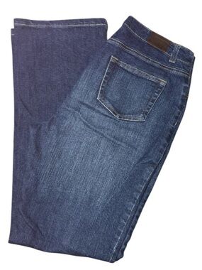 Lands’ End Original Fit Classic Waist Boot Cut Jeans